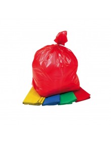 Coloured Waste Sacks 18x29x38" HW 15Kg. Pack of 200 